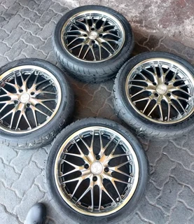 A clean set of 17inch rims pcd 4/114 available for sale