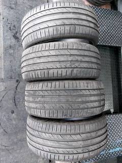 A clean set of 245 35 19 tyres with 99% treads available for sale