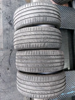 A clean set of 245 35 19 tyres with 99% treads available for sale