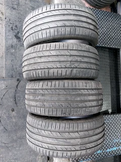 A clean set of 245 35 19 tyres with 99% treads available for sale