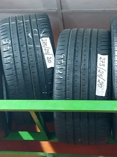 2x 275 25 20 achilies tyres with 98% treads available for sale