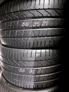 2x 315 35 21 pirelli tyres with lots of treads available for sale