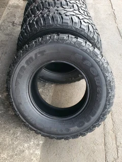 5x 285 70 17 off road tyres 1 new and 4 are 90% available for sale