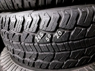 1x 265 50 20 tyre almost new available for sale