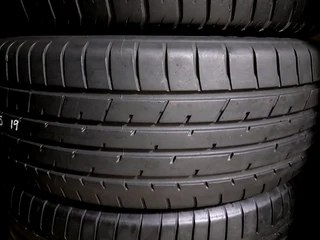 A clean set of 225 55 19 Toyo tyres with lots of treads available for sale
