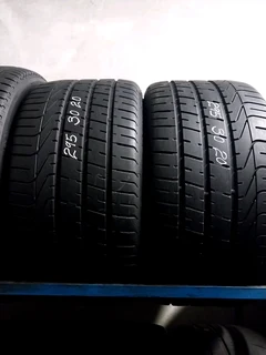 2x 295 30 20 pirelli tyres with 98% treads available for sale