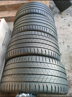 A clean set of 295 35 21 Michelin tyres with 98% treads available for sale
