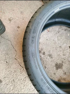 A clean set of 295 35 21 Michelin tyres with 98% treads available for sale
