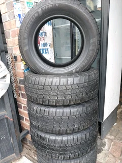 A clean set of 265 60 18 Michelin tyres with 99% available for sale