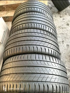 A clean set of 295 35 21 Michelin tyres with 95% treads available for sale