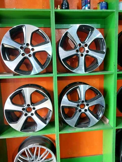 A clean set of 18inch Golf rims available for sale