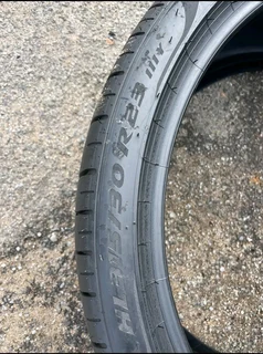 1x 315 30 23 pirelli tyre with good treads available for sale
