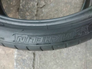 A clean set of 265 30 20 Michelin pilot super sport tyres with lots of treads available