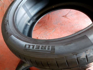 Two 315 35 20 pirelli run flat tyres with good treads available for sale
