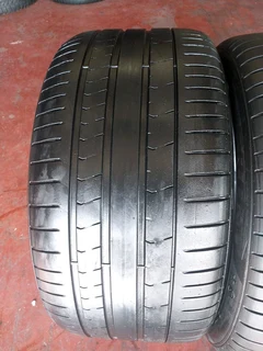 Two 315 35 20 pirelli run flat tyres with good treads available for sale