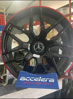 A brand new set of 22inch Mercedes rims available for sale