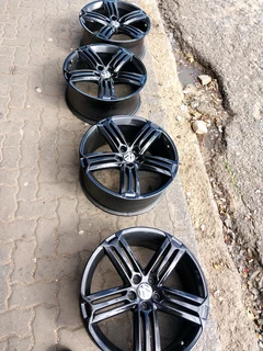 A clean set of 19inch original rims to fit golf and Audi available in stock