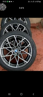 A clean set of 20inch BMW M2,M3,M4 rims and tyres available for sale