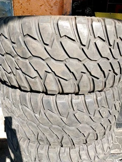 A good set of 33x12.50 R20 tyres with good trrads available for sale
