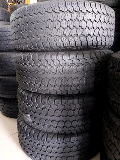 A clean set of 265 65 17 goodyear wrangler tyres with 85% treads available for sale
