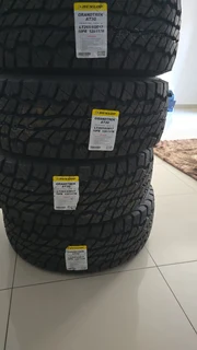 A brand new set of 265 65 17 Dunlop Grandtrek AT3G available in stock