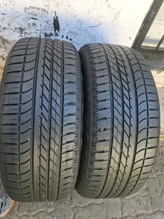 2x 275 45 21 Goodyear tyres with 99% treads available for sale