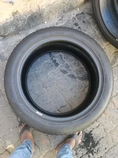 2x 275 45 21 Goodyear tyres with 99% treads available for sale