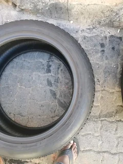 2x 275 45 21 Goodyear tyres with 99% treads available for sale