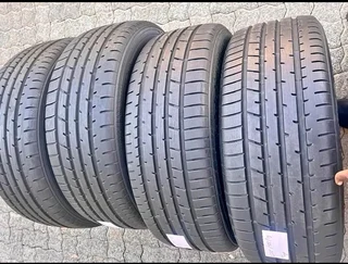 A clean set of 225 55 19 Toyo proxes tyres with 98% tyres available for sale