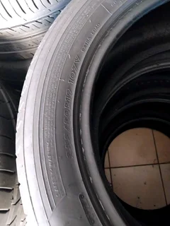 A clean set of 255 50 19 maxtrex tyres with 98% treads available for sale