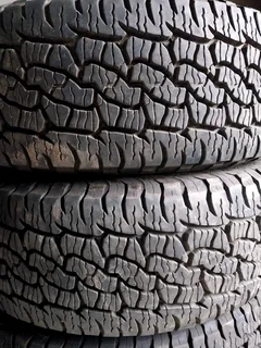 A clean set of 235 55 19 Bf Goodrich tyres with 99% treads available DOT 2023