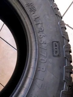 2x 265 70 17 Brand new general grabber tyres available for sale