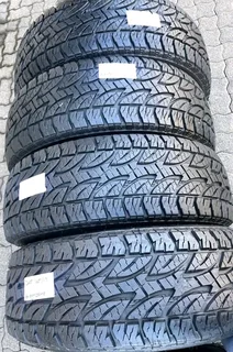A clean set of 265 65 17 Bridgestone dueler tyres with good treads available for sale
