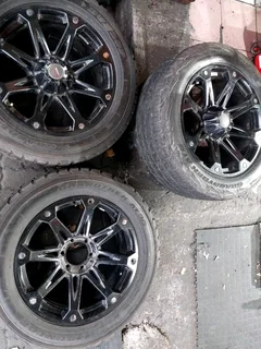 A clean set of 20inch Bakkie rims only no tyres pcd 6/139 available