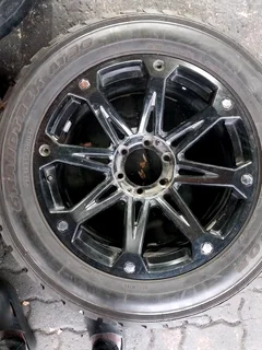 A clean set of 20inch Bakkie rims only no tyres pcd 6/139 available