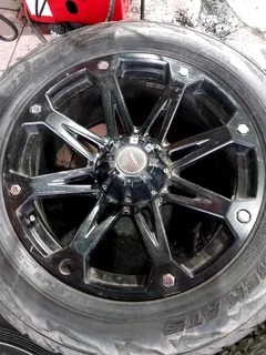 A clean set of 20inch Bakkie rims only no tyres pcd 6/139 available