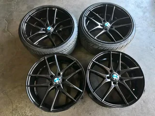 A clean set of 19inch bmw rims available for sale