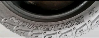 A clean set of 255 55 19 pirelli scorpion 廬 verde tyres with good treads available for sale