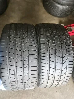 2x 275 30 20 pirelli normal tyres with 90% tyres available for sale