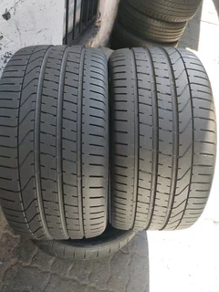 2x 315 30 22 pirelli tyres with 95% treads available for sale