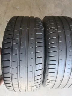 2x new 255 35 19 Michelin pilot sport 4s normal tyres with 99% available for sale