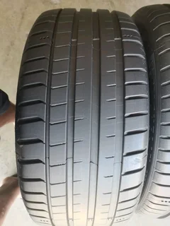 2x new 255 35 19 Michelin pilot sport 4s normal tyres with 99% available for sale