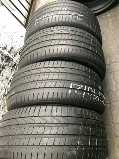 285 40 21 pirelli p zero complete set with 90% treads available for sale