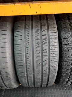 2x 295 45 20 pirelli run flat tyres with good treads available for sale