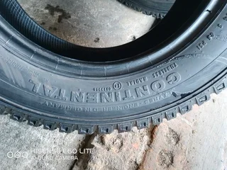 A good set of 205 70 15 Continental tyres available for sale