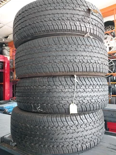 A clean set of 255 65 17 Dunlop Grandtrek tyres 95% treads available for sale