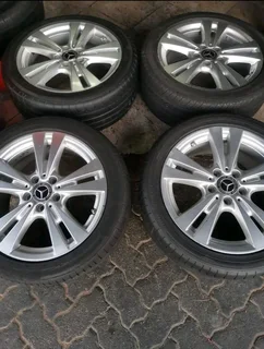 A clean set of 17inch Original Mercedes rims available NB selling rims only no tyres