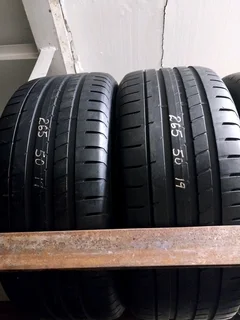 2x 265 50 19 tyres with 95% available for sale