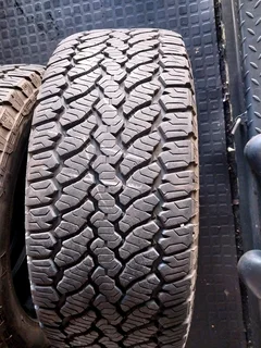 A clean set of 255 55 19 general grabber tyres with 90% treads available for sale