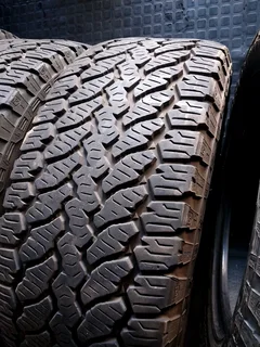 A clean set of 255 55 19 general grabber tyres with 90% treads available for sale